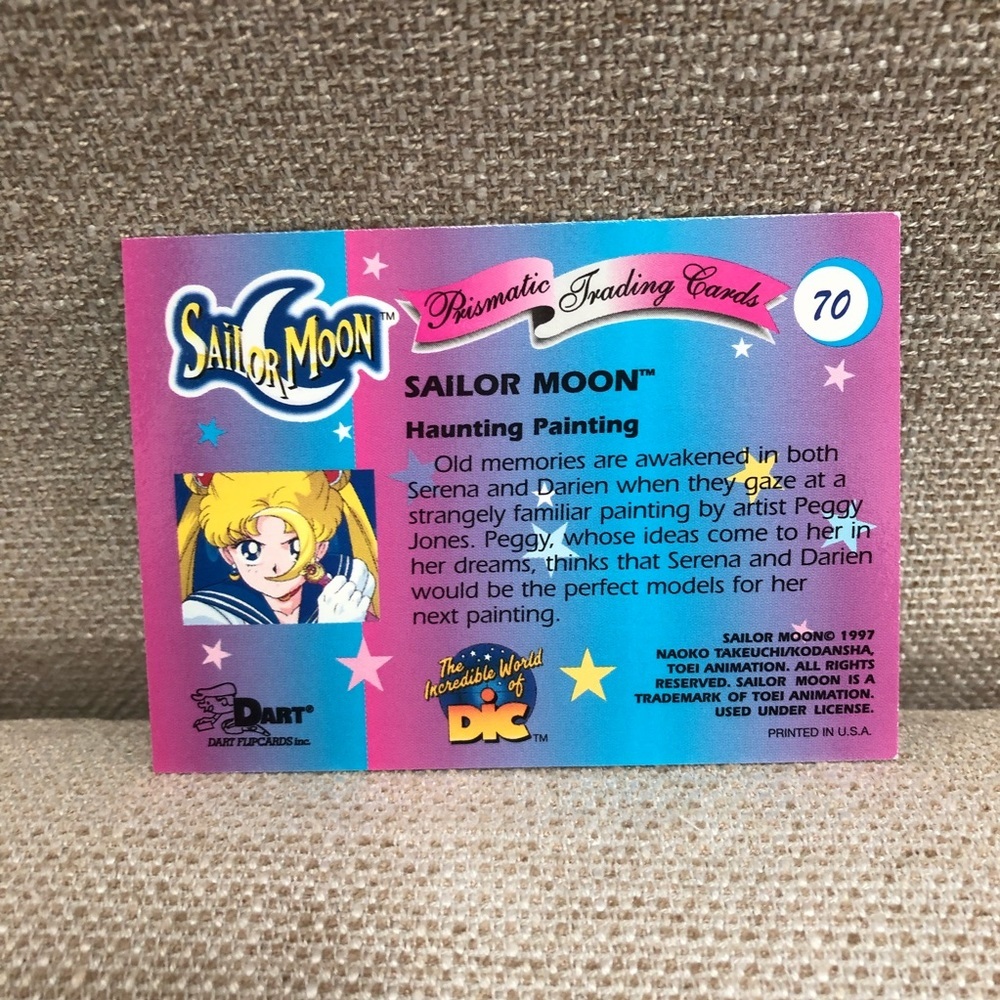 Sailor Moon Prismatic Trading Card - Picture 2 of 2